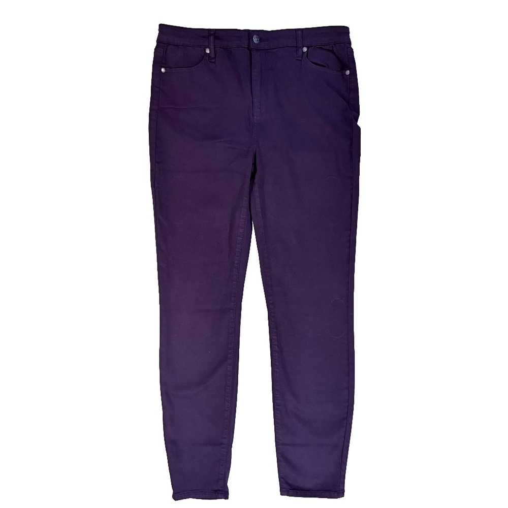 Buffalo David Bitton Hanna High-Rise Skinny Pants – Plum – Size 10/30, EUC